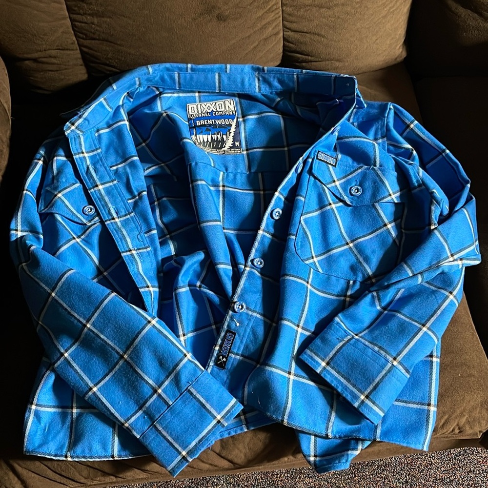 NWOT Dixxon Brentwood cropped women's flannel